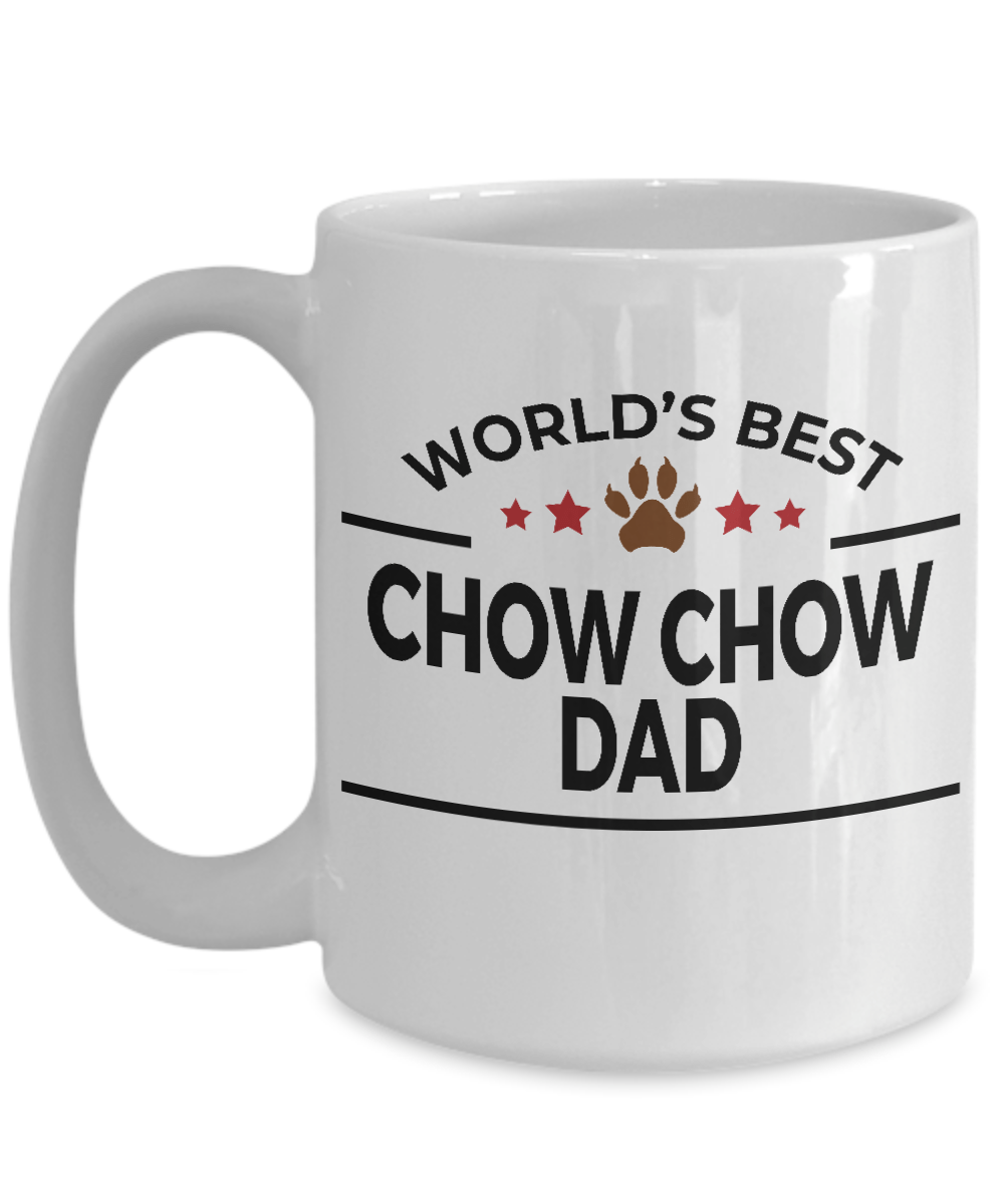 Chow Chow Dog Dad Coffee Mug