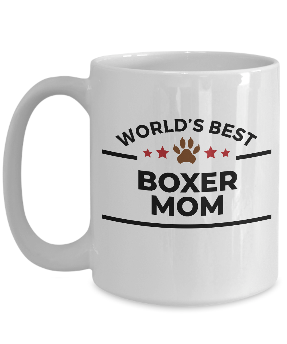 Boxer Mom Ceramic Mug