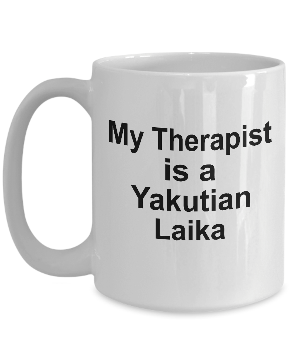 Yakutian Laika Dog Therapist Coffee Mug