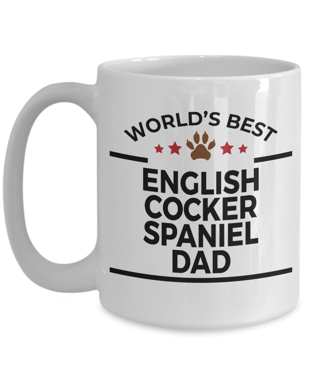 English Cocker Spaniel Dog Dad Mug