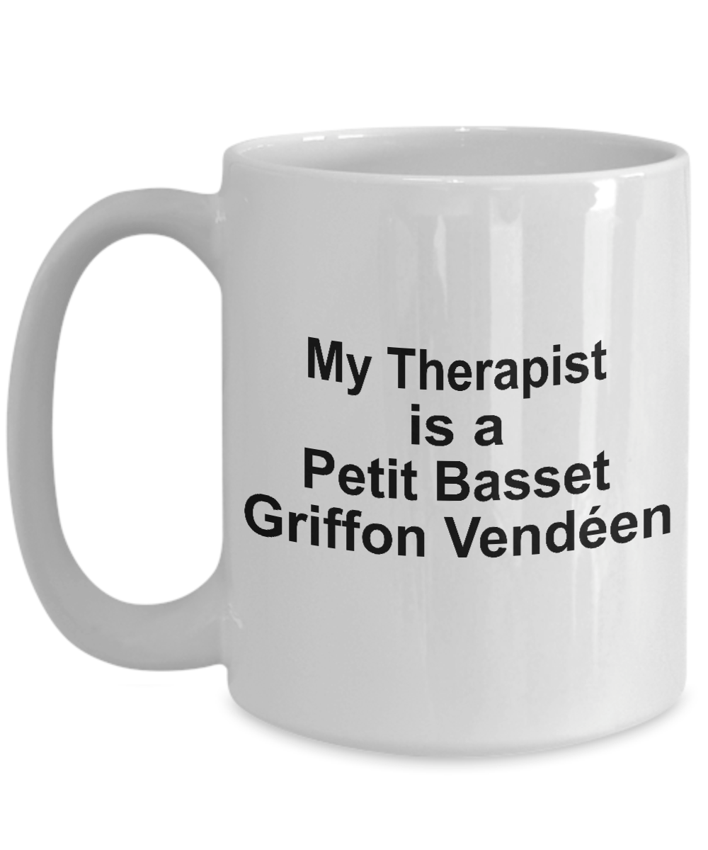 Petit Basset Griffon Vendéen Dog Therapist Coffee Mug