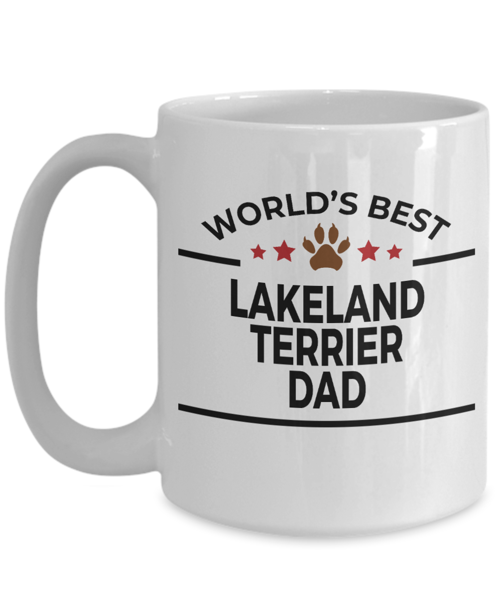 Lakeland Terrier Dog Dad Coffee Mug