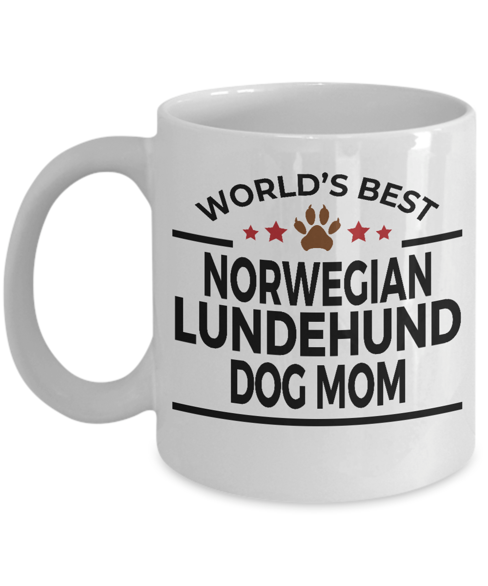 Norwegian Lundehund Dog Mom Coffee Mug