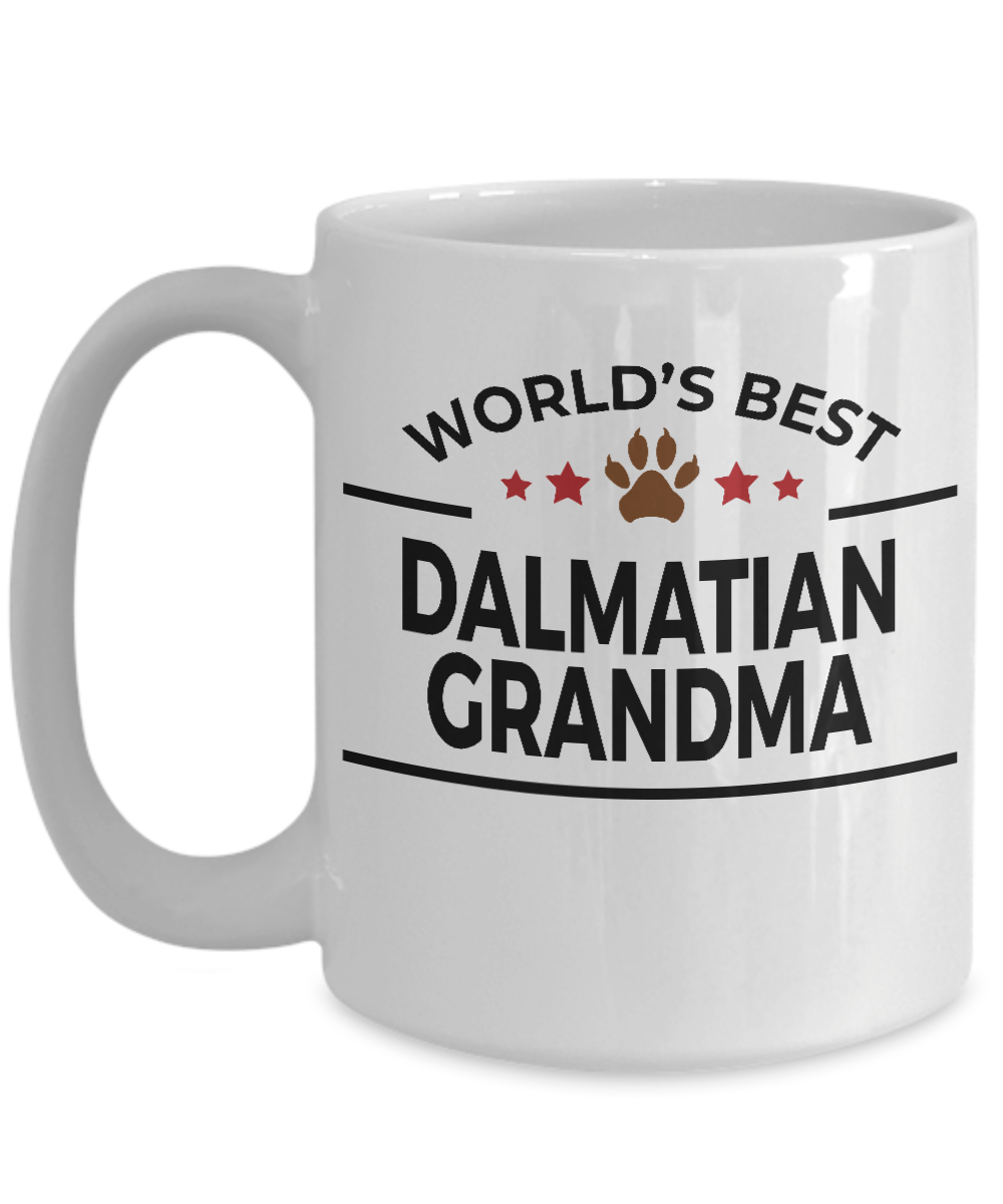 Dalmatian Dog Grandma Coffee Mug