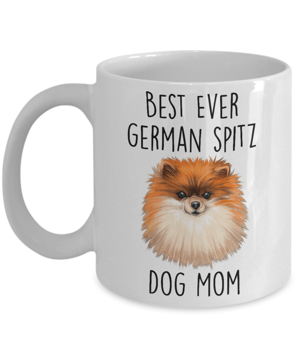 Best Ever German Spitz Dog Mom Ceramic Mug