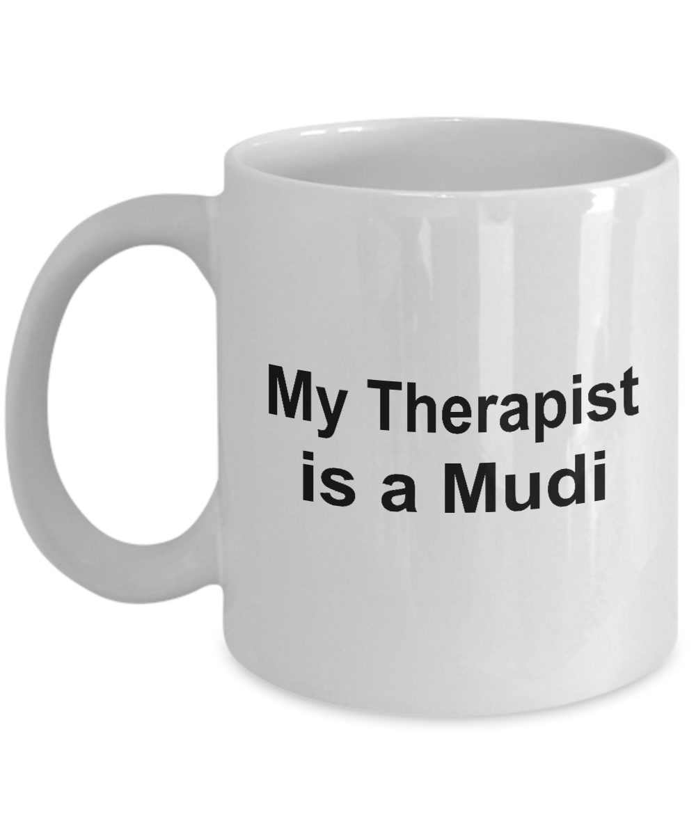 Mudi Dog Therapist Coffee Mug