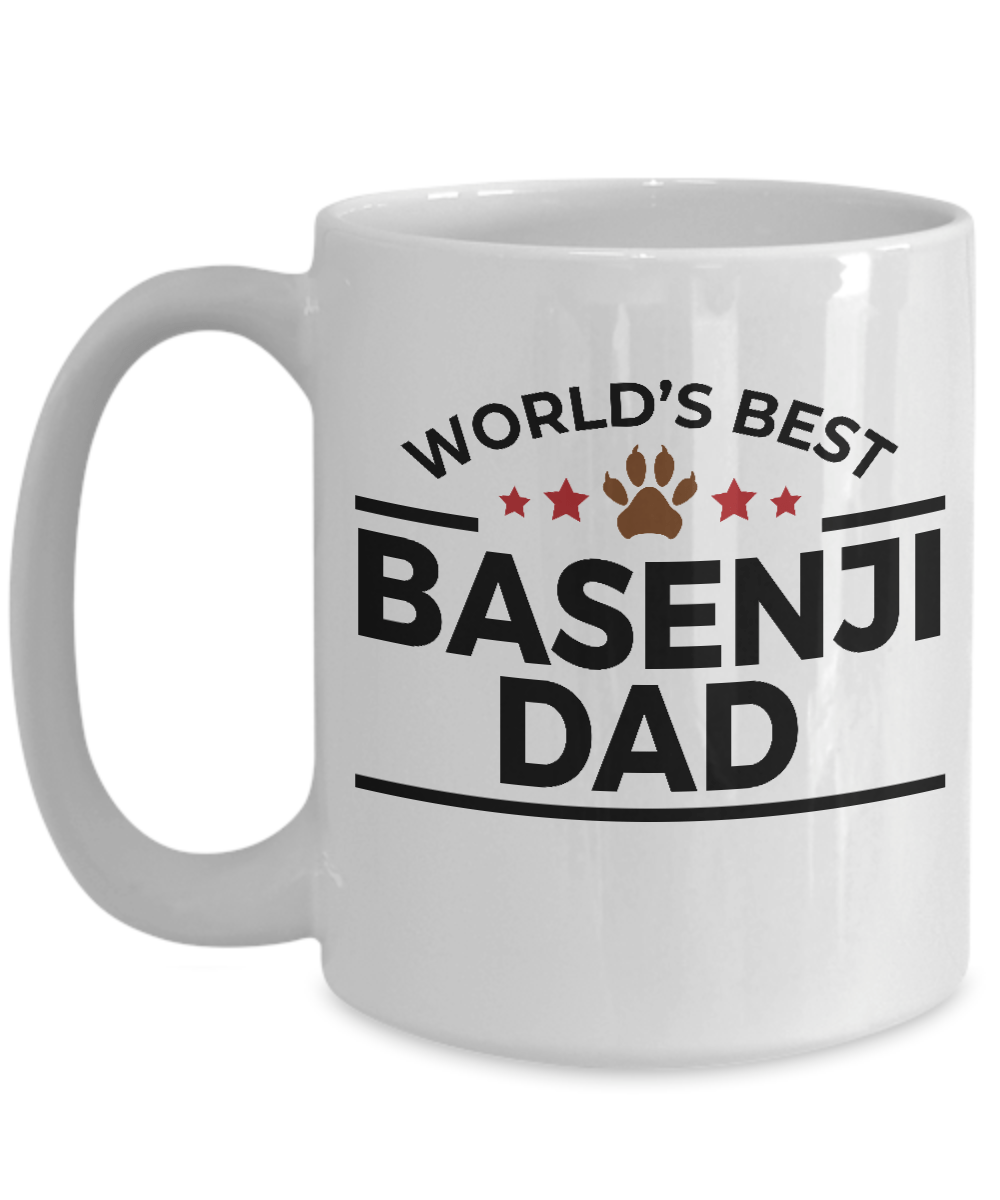 Basenji Dog Dad Coffee Mug