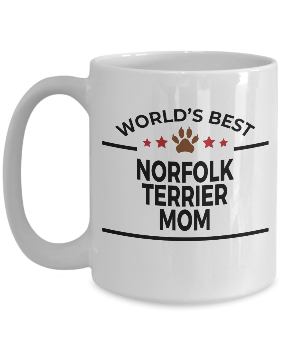 Norfolk Terrier Dog Mom Coffee Mug