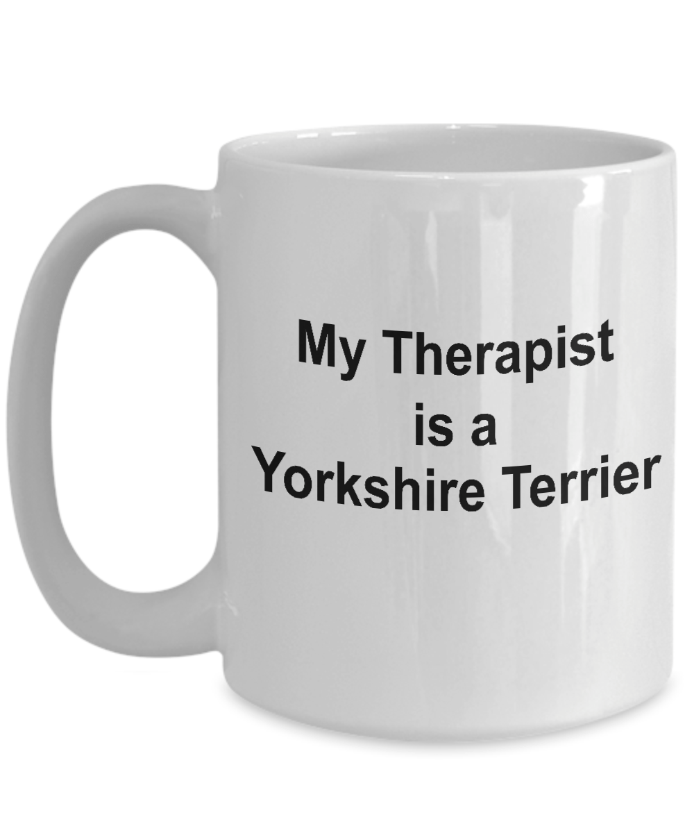 Yorkshire Terrier Dog Therapist Coffee Mug