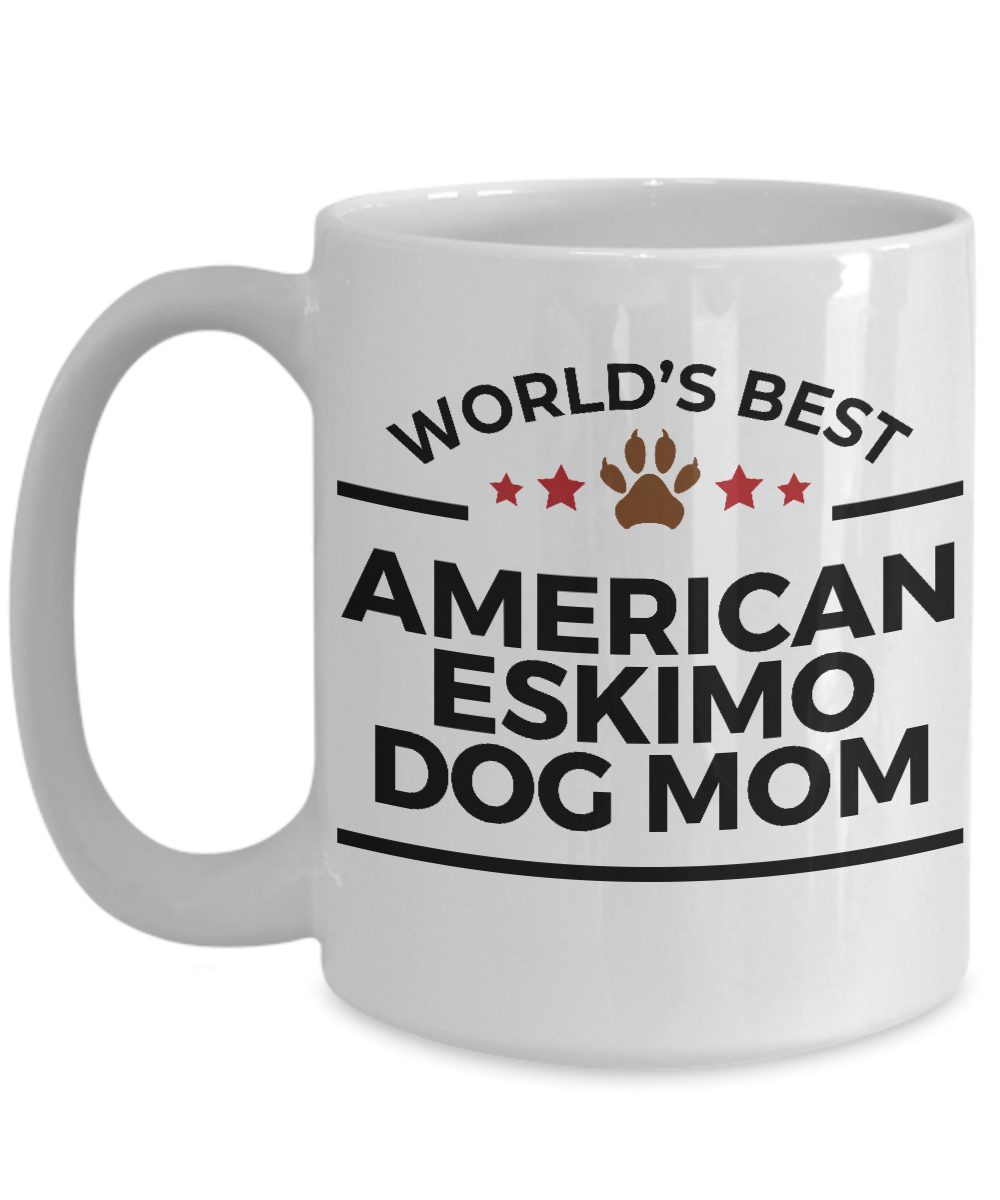 American Eskimo Dog Mom Coffee Mug