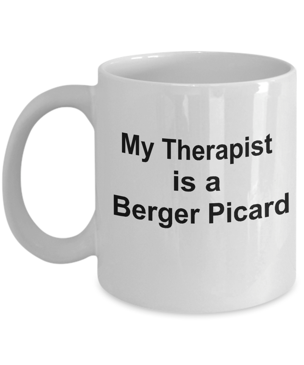 Berger Picard Dog Therapist Coffee Mug