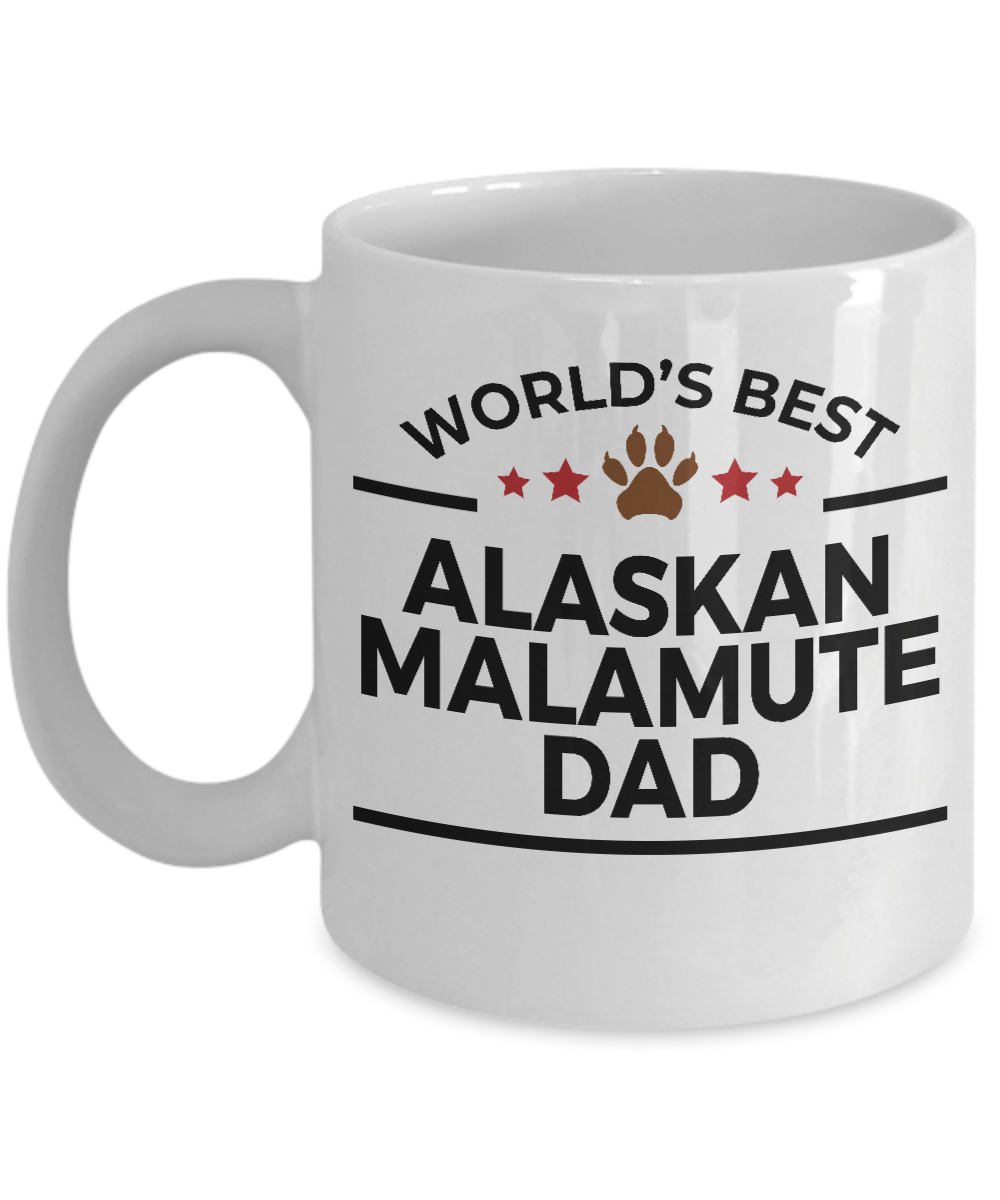 Alaskan Malamute Dog Dad Coffee Mug