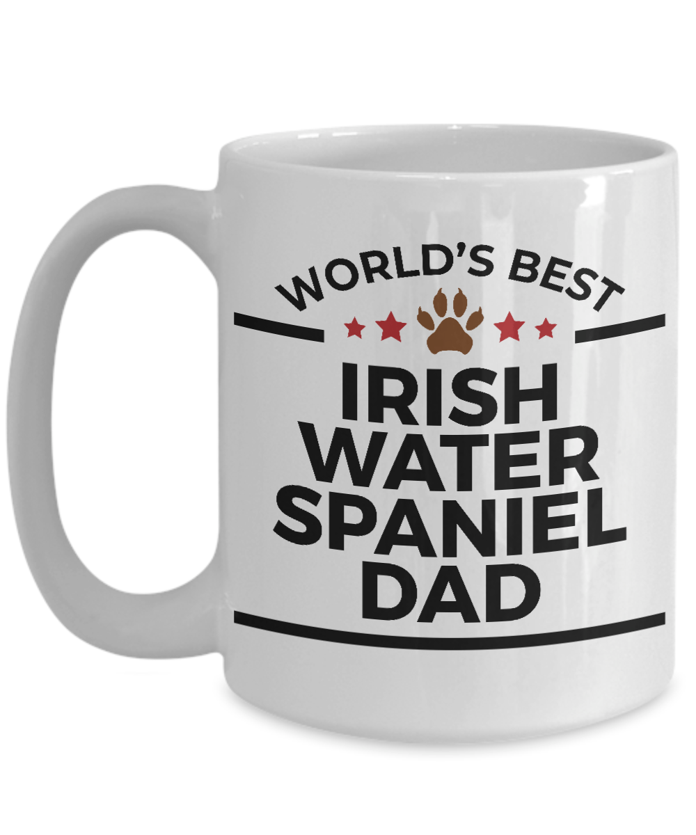 Irish Water Spaniel Dog Dad Coffee Mug