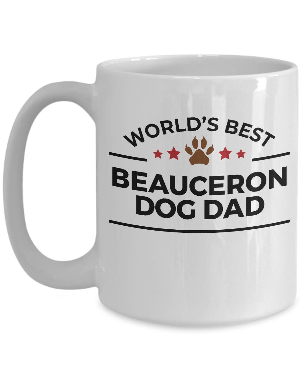 Beauceron Dog Dad Coffee Mug