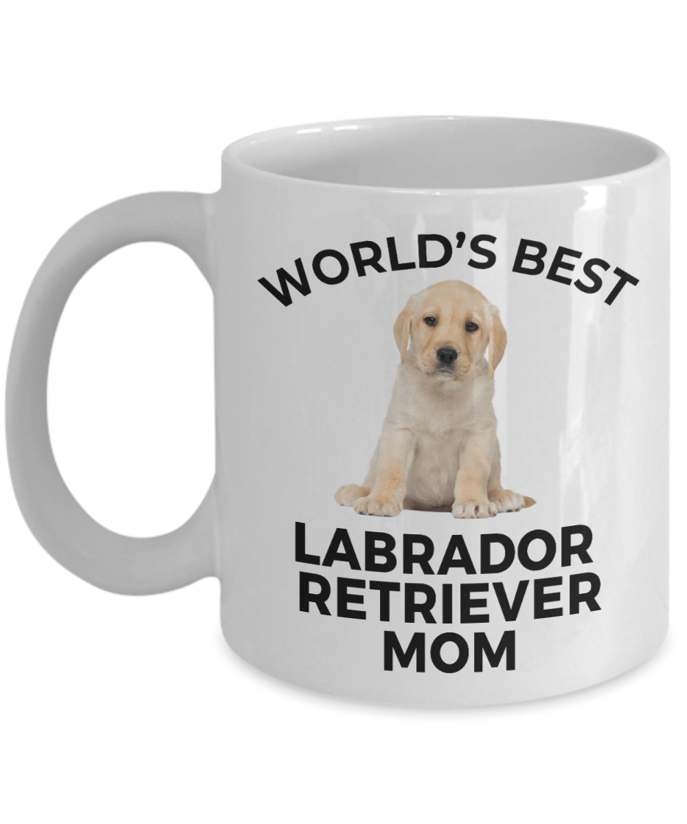 Labrador Retriever Yellow Puppy Dog Mom Coffee Mug