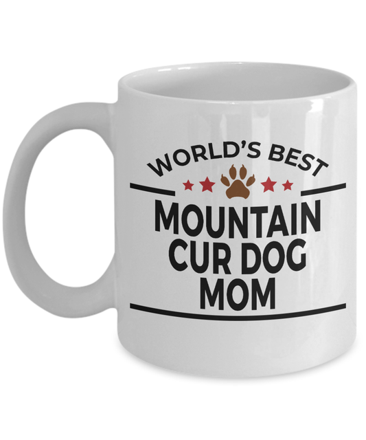 Mountain Cur Dog Mom Coffee Mug