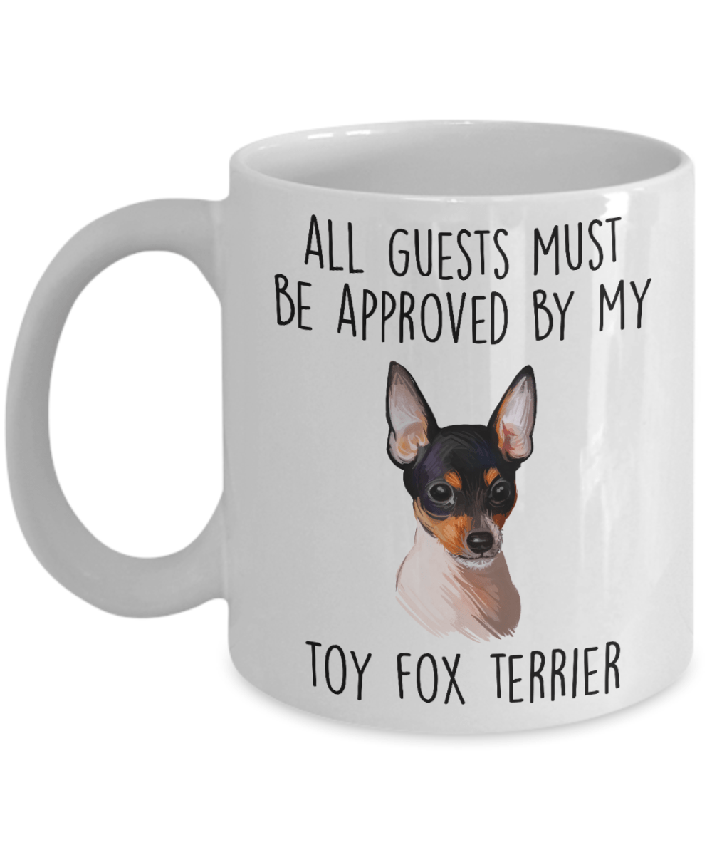 toy fox terrier coffee mug