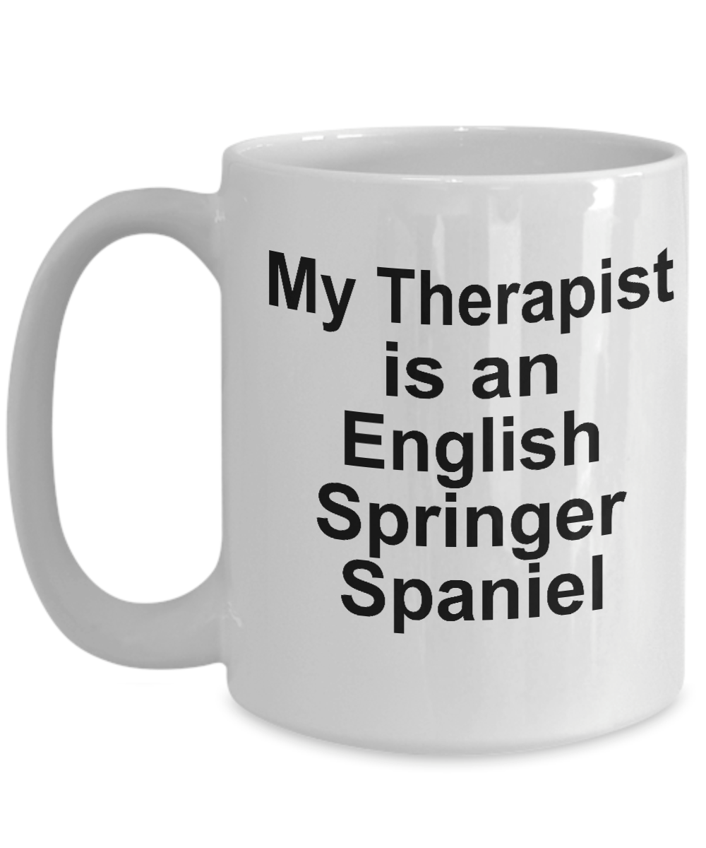 English Springer Spaniel Dog Therapist Coffee Mug