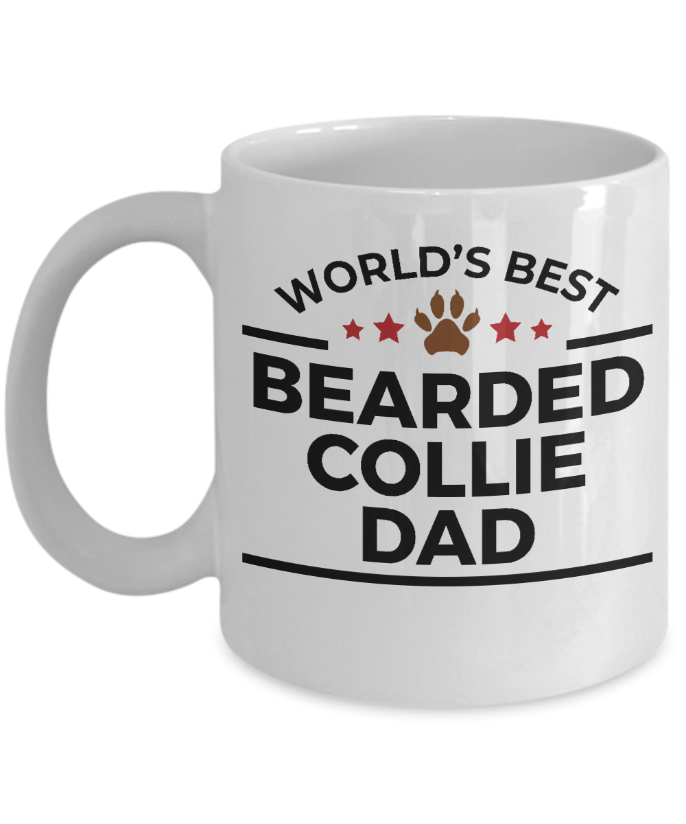 Bearded Collie Dog Dad Coffee Mug