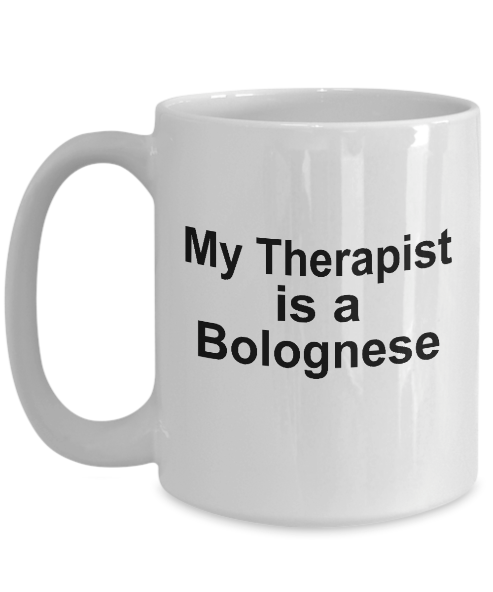 Bolognese Dog Therapist Coffee Mug