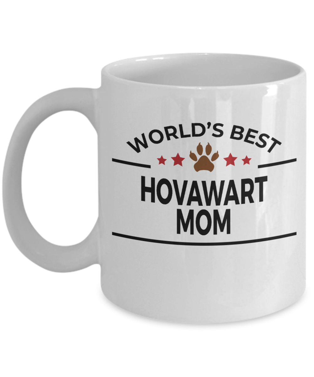 Hovawart Dog Lover Gift World's Best Mom Birthday Mother's Day White Ceramic Coffee Mug