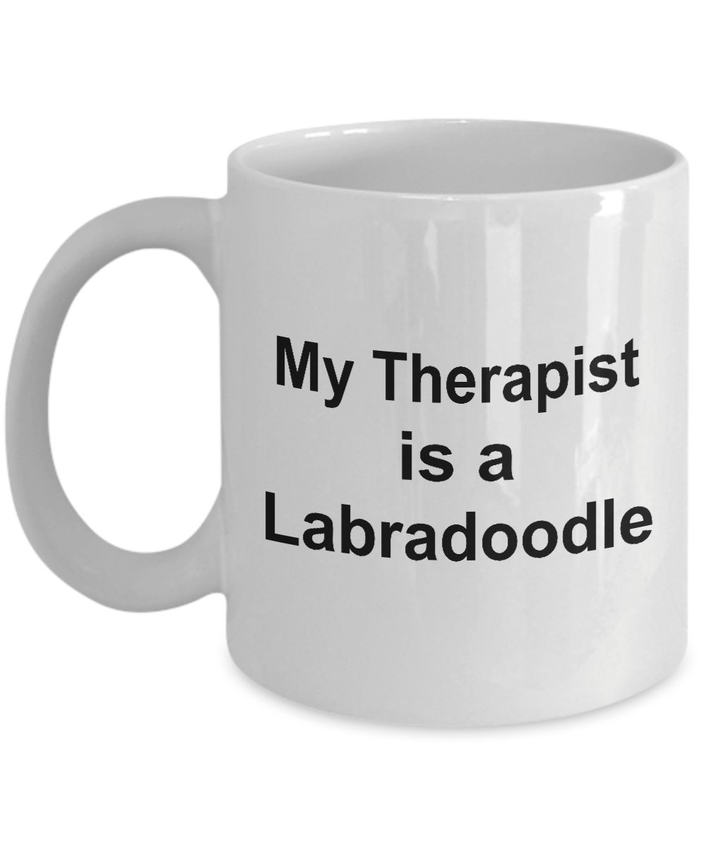 Labradoodle Dog Therapist Coffee Mug