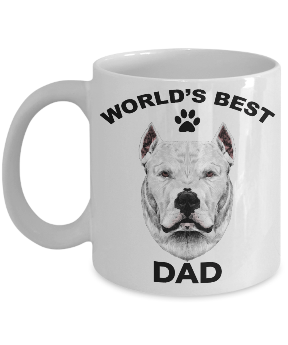 Dogo Argentino Best Dad Coffee Mug