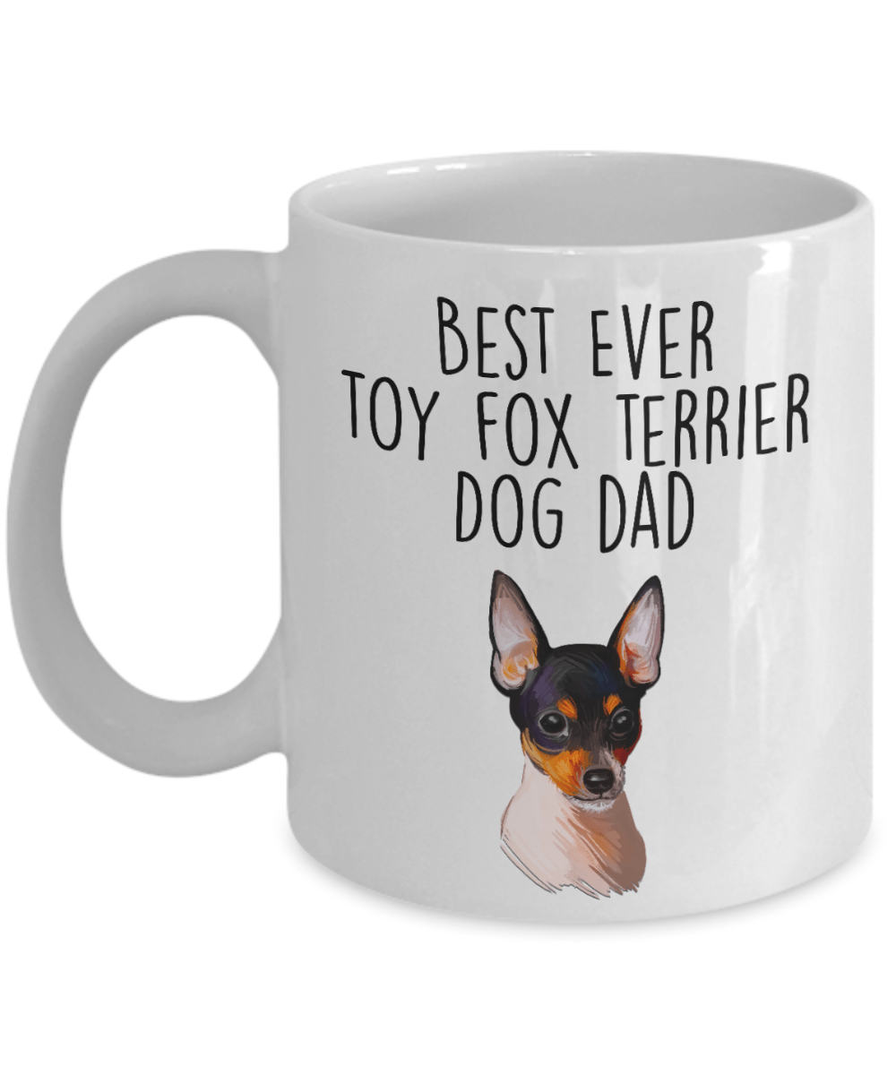 Toy Fox Terrier Dog Dad Coffee Mug