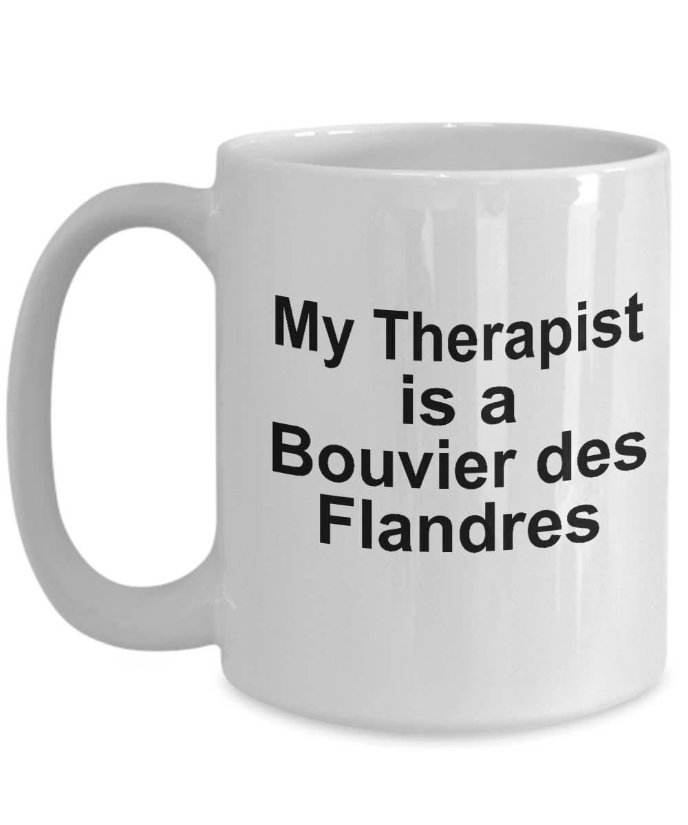 Bouvier des Flandres Dog Therapist Coffee Mug