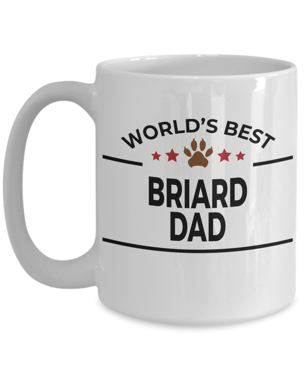 Briard Dog Dad Coffee Mug