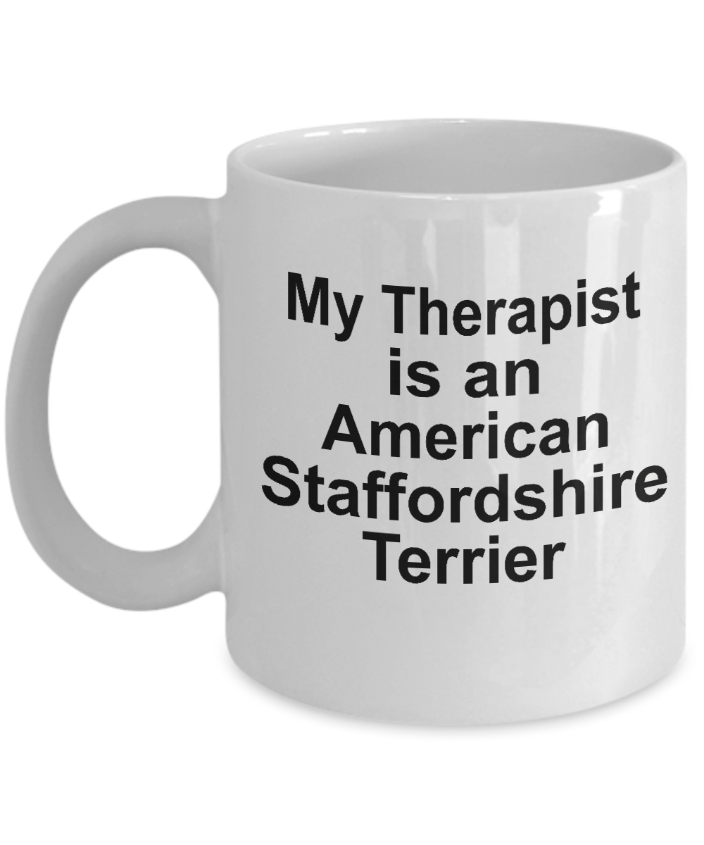 American Staffordshire Terrier Dog Therapist Coffee Mug