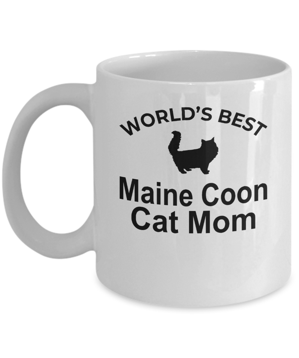 Maine Coon Cat Mom Coffee Mug