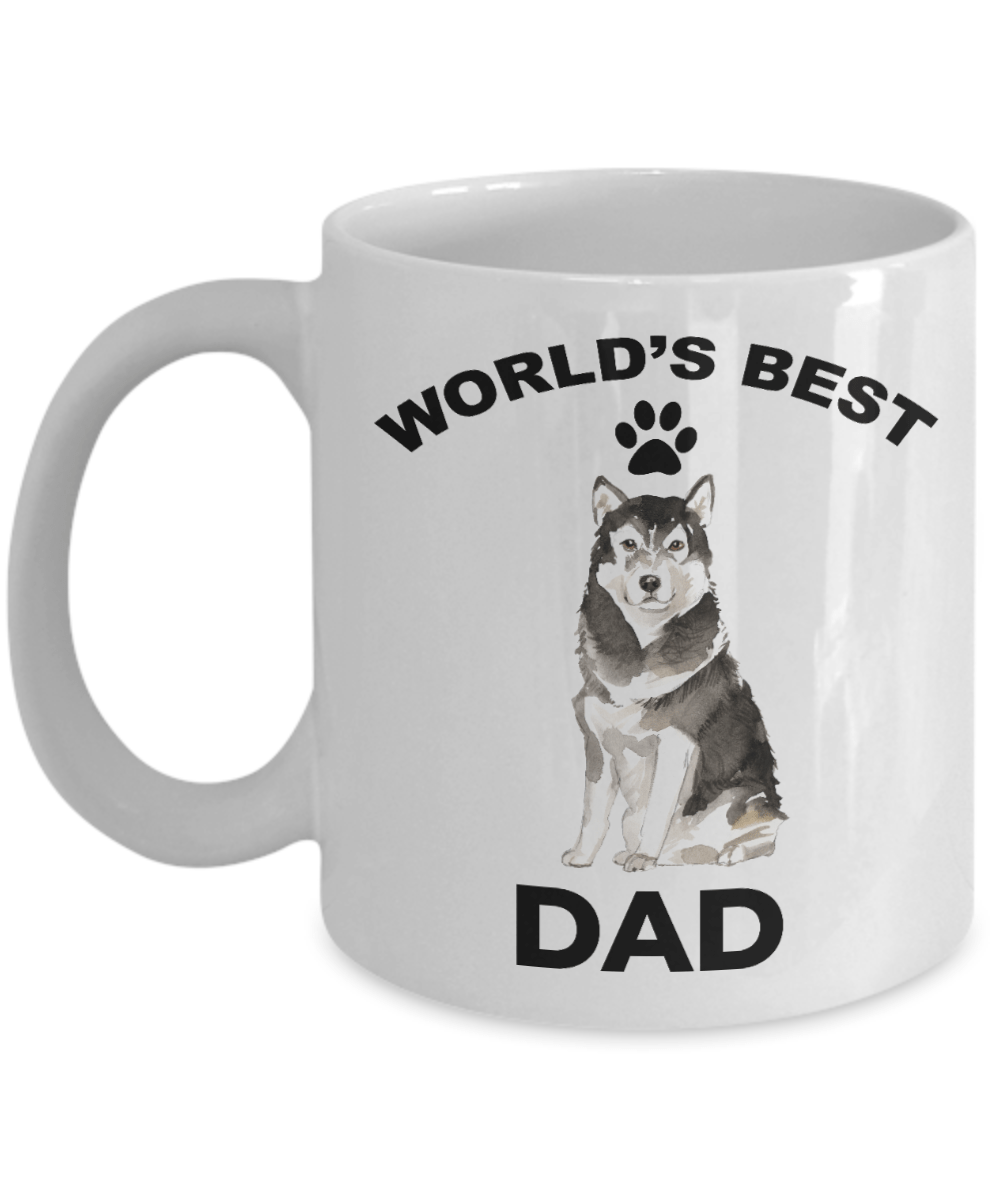 Alaskan Malamute Best Dad Coffee Mug