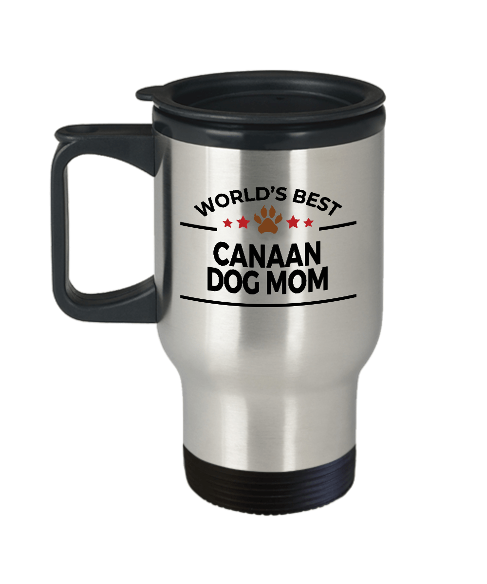 Canaan Dog Mom Travel Coffee Mug