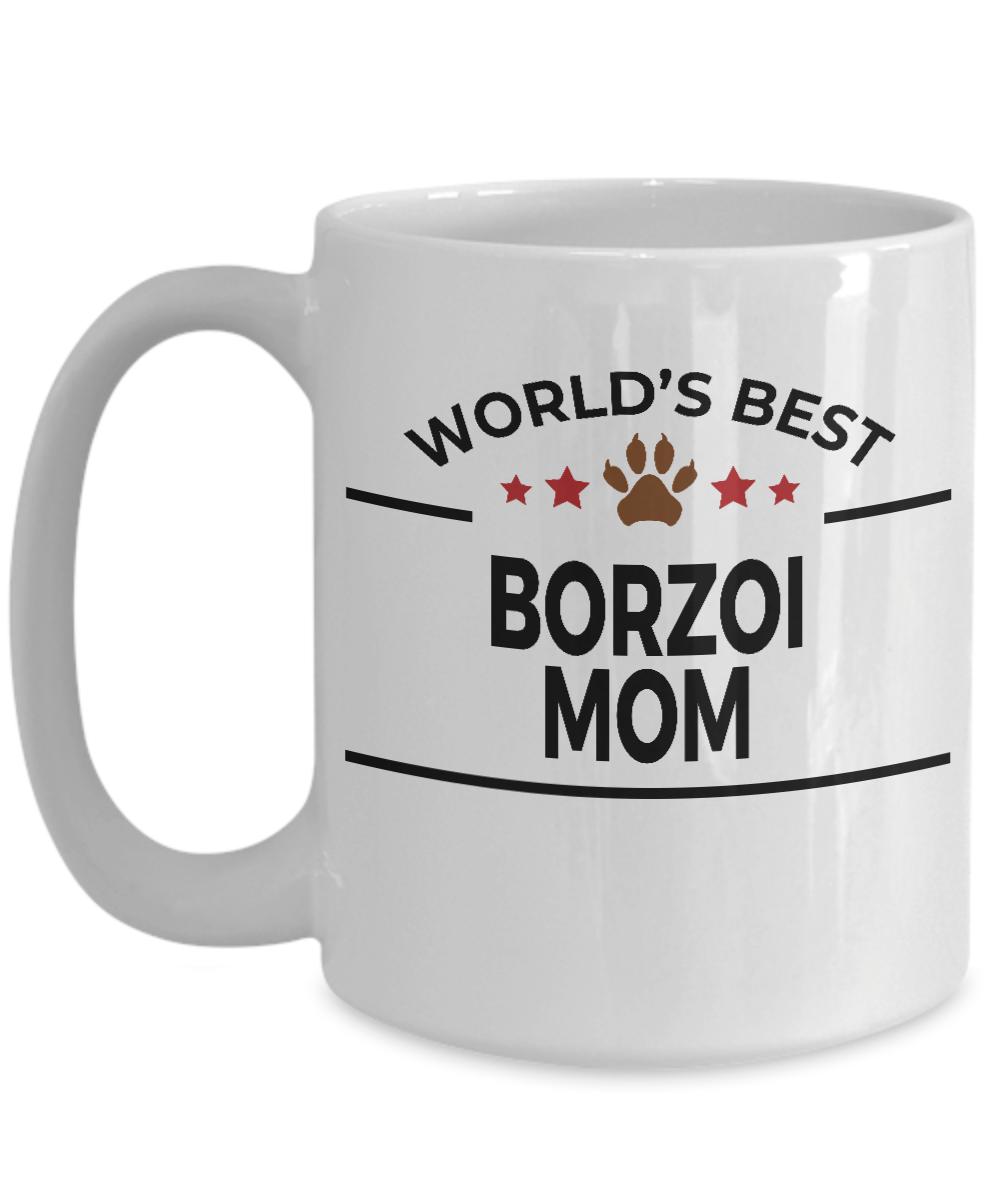 Borzoi Dog Mom Coffee Mug