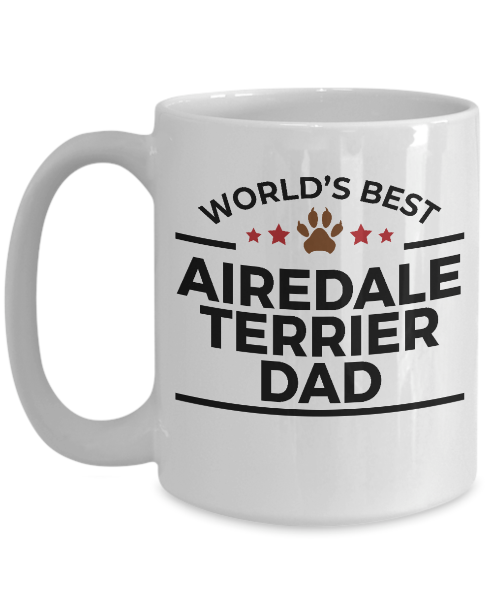 Airedale Terrier Dog Dad Coffee Mug