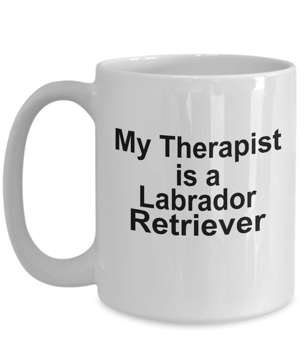 Labrador Retriever Dog Therapist Coffee Mug