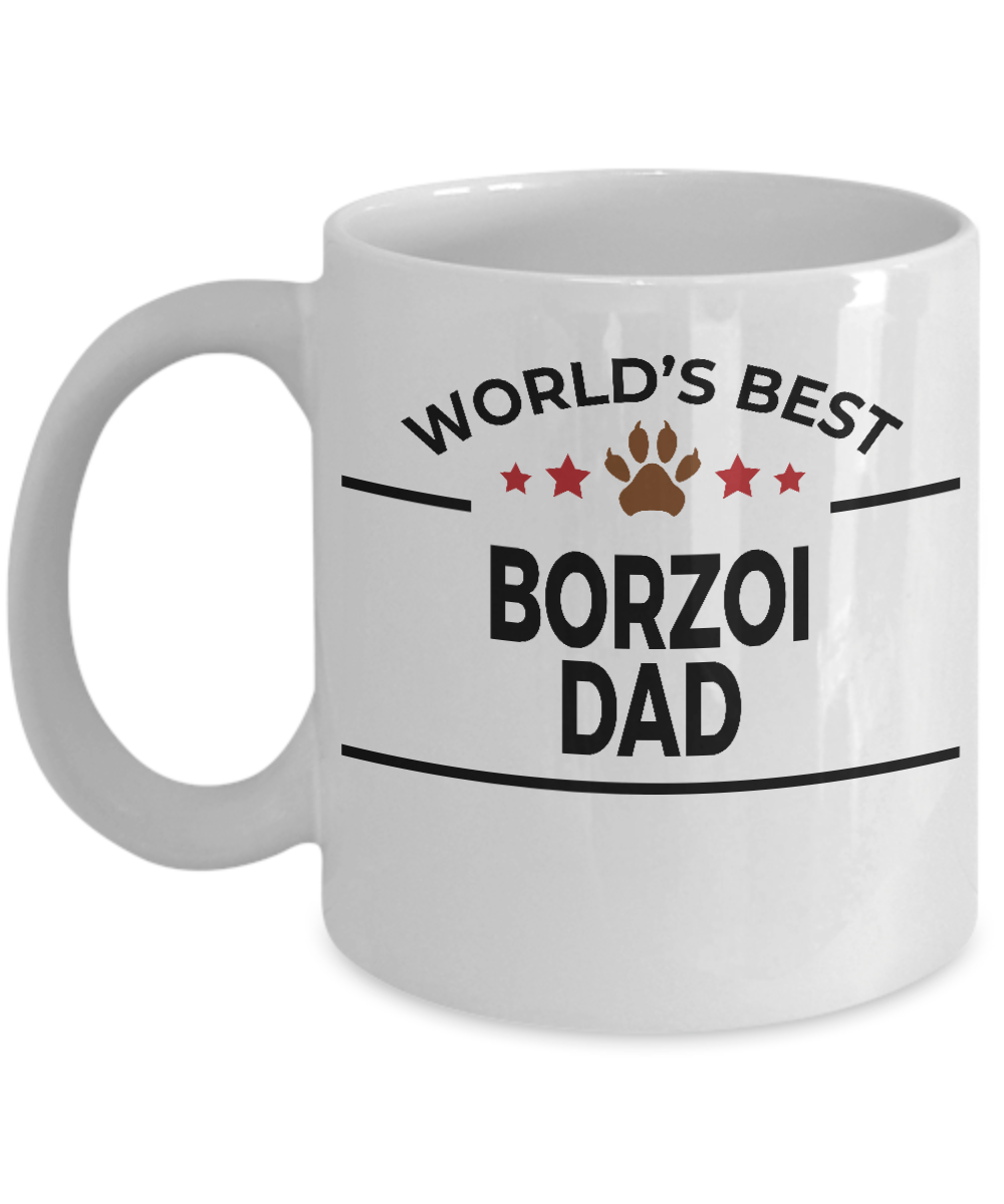 Borzoi Dog Dad Coffee Mug