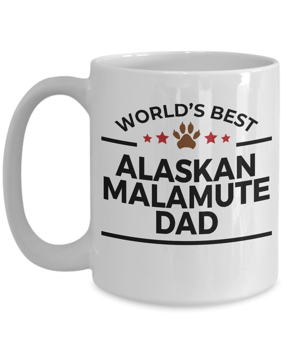 Alaskan Malamute Dog Dad Coffee Mug