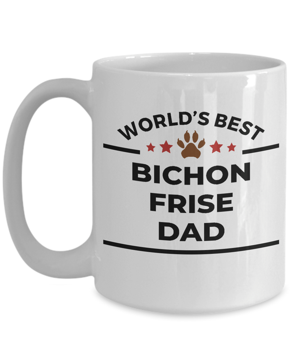 Bichon Frise Dog Dad Coffee Mug