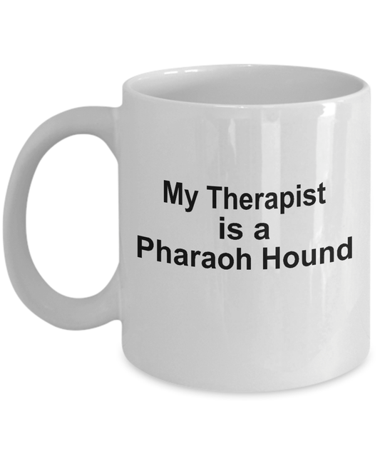 Pharaoh Hound Dog Owner Lover Funny Gift Therapist White Ceramic Coffee Mug