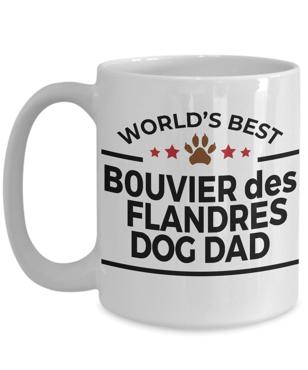 Bouvier des Flandres Dog Dad Coffee Mug