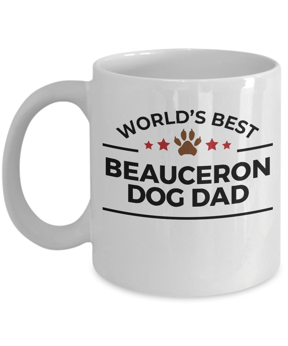 Beauceron Dog Dad Coffee Mug