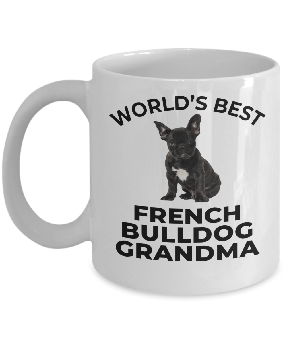 French Bulldog Grandma Puppy Dog Coffee Mug