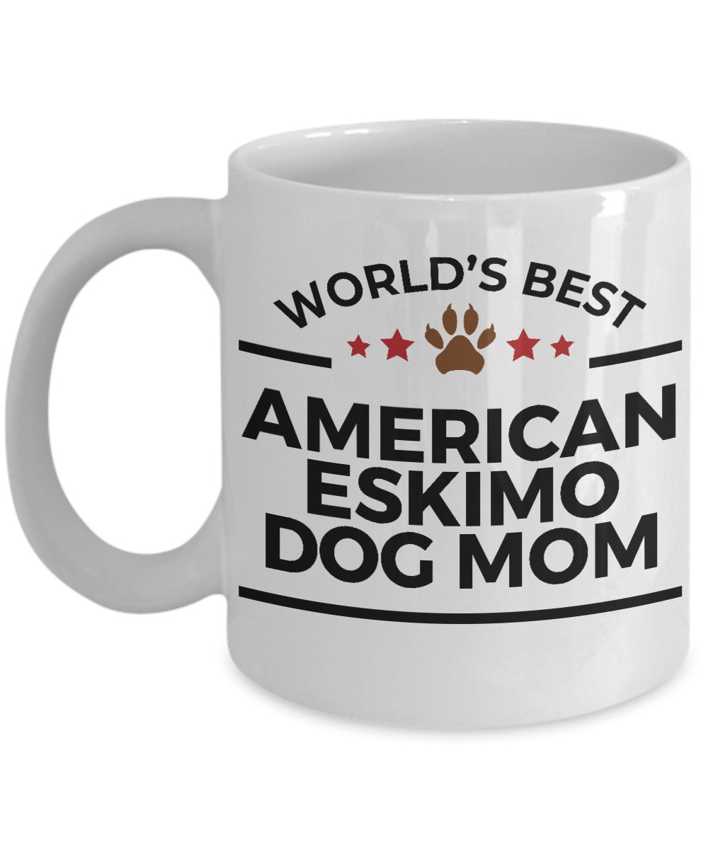 American Eskimo Dog Mom Coffee Mug