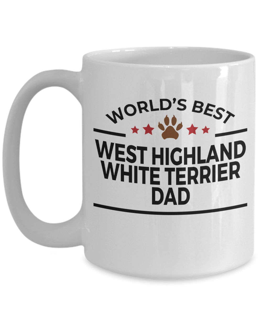 West Highland White Terrier Dog Dad Mug