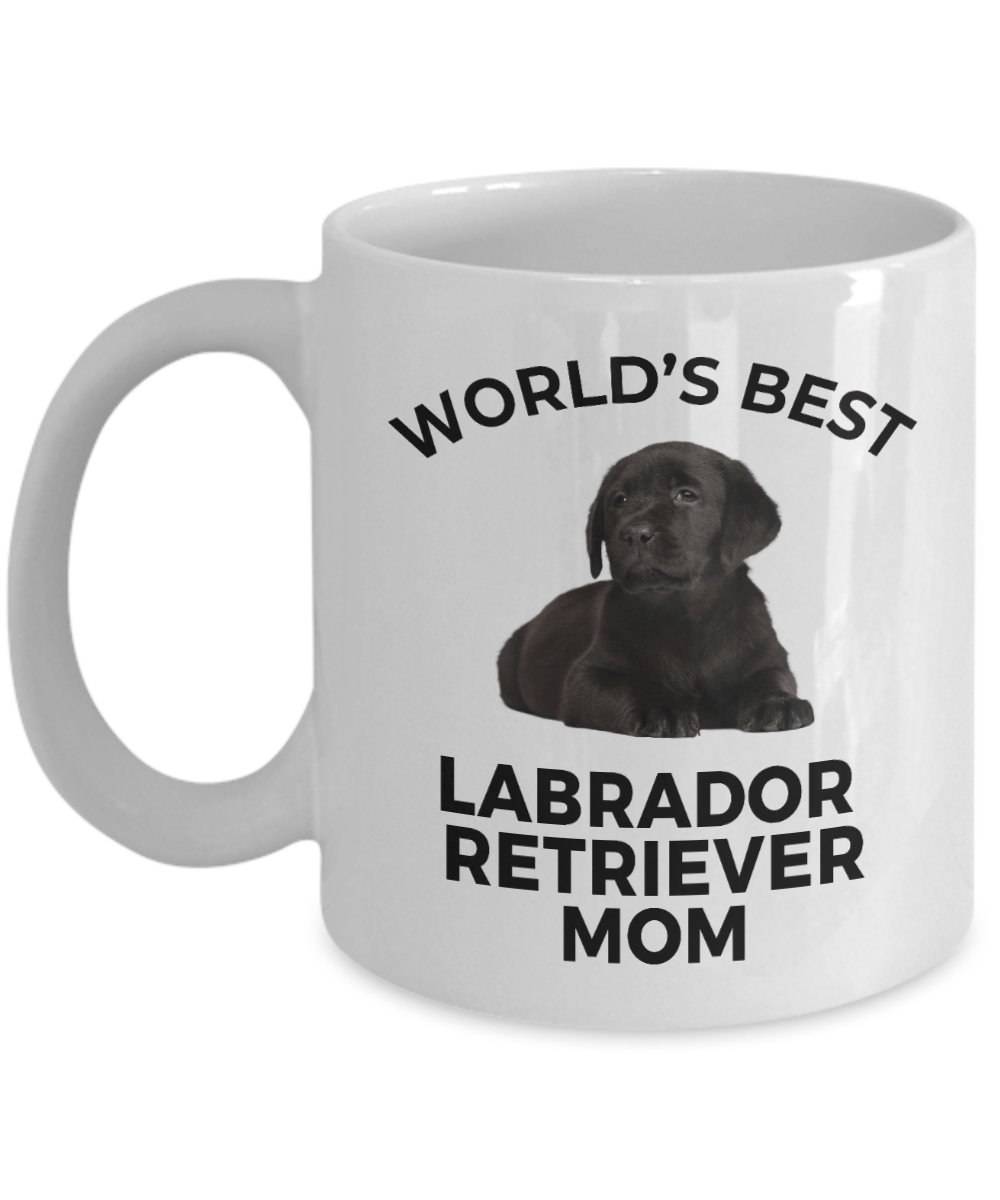 Labrador Retriever Black Puppy Dog Mom Coffee Mug