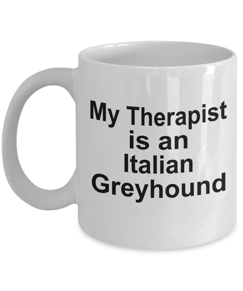 Italian Greyhound Dog Therapist Coffee Mug