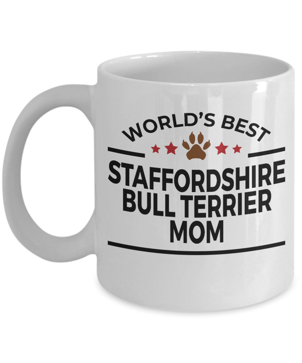 Staffordshire Bull Terrier Dog Mom Mug