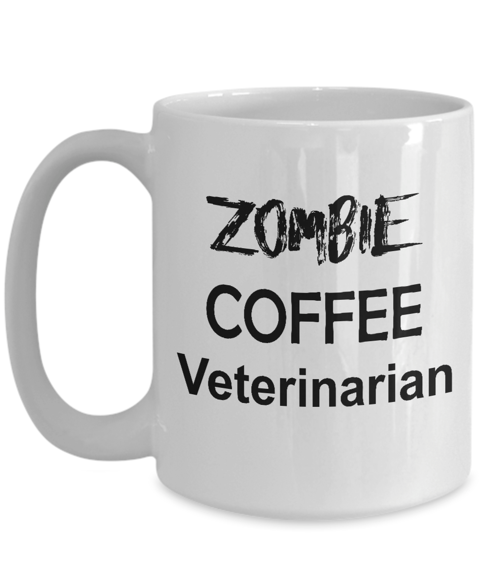 Veterinarian Zombie Coffee Mug Gift